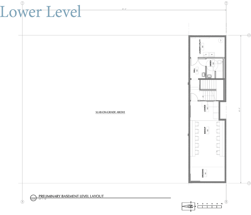 Lower Level map