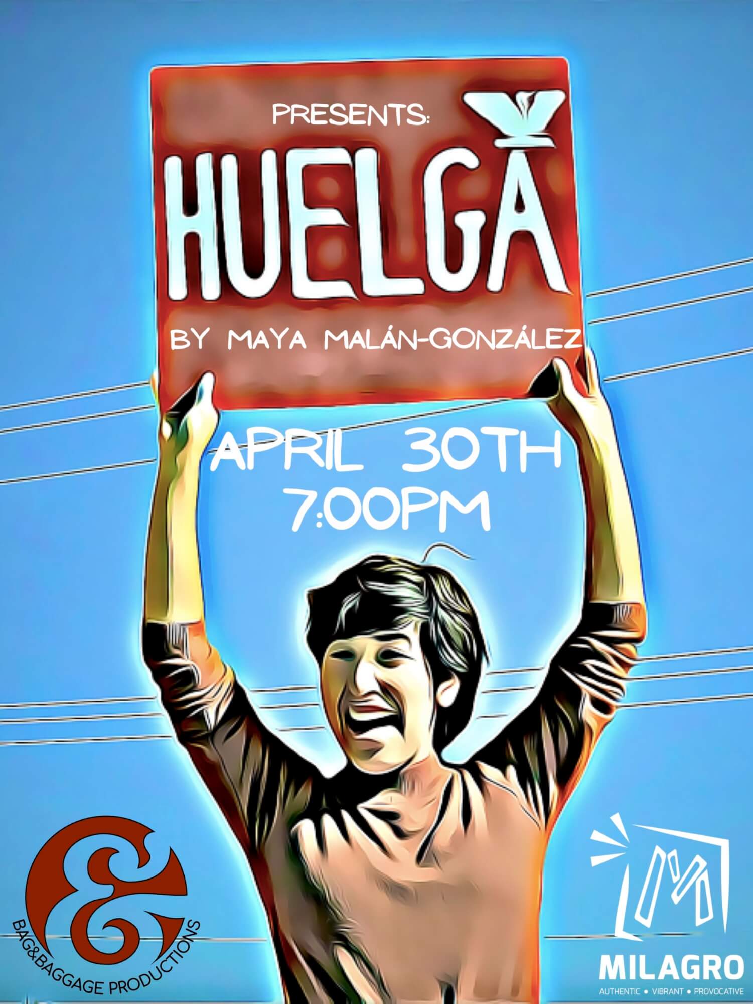 b&b huelga poster