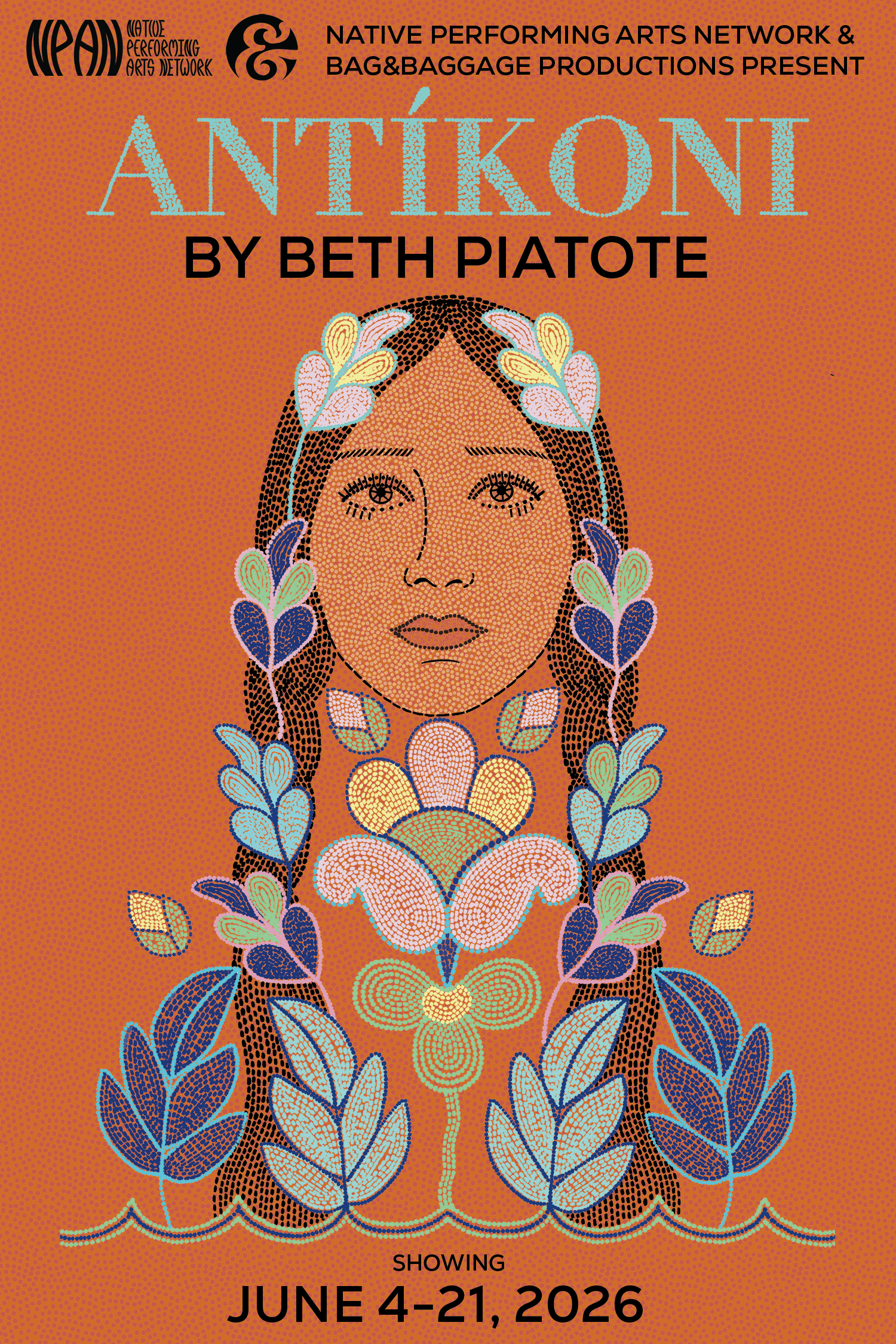 Antíkoni poster - updated correct npan logo