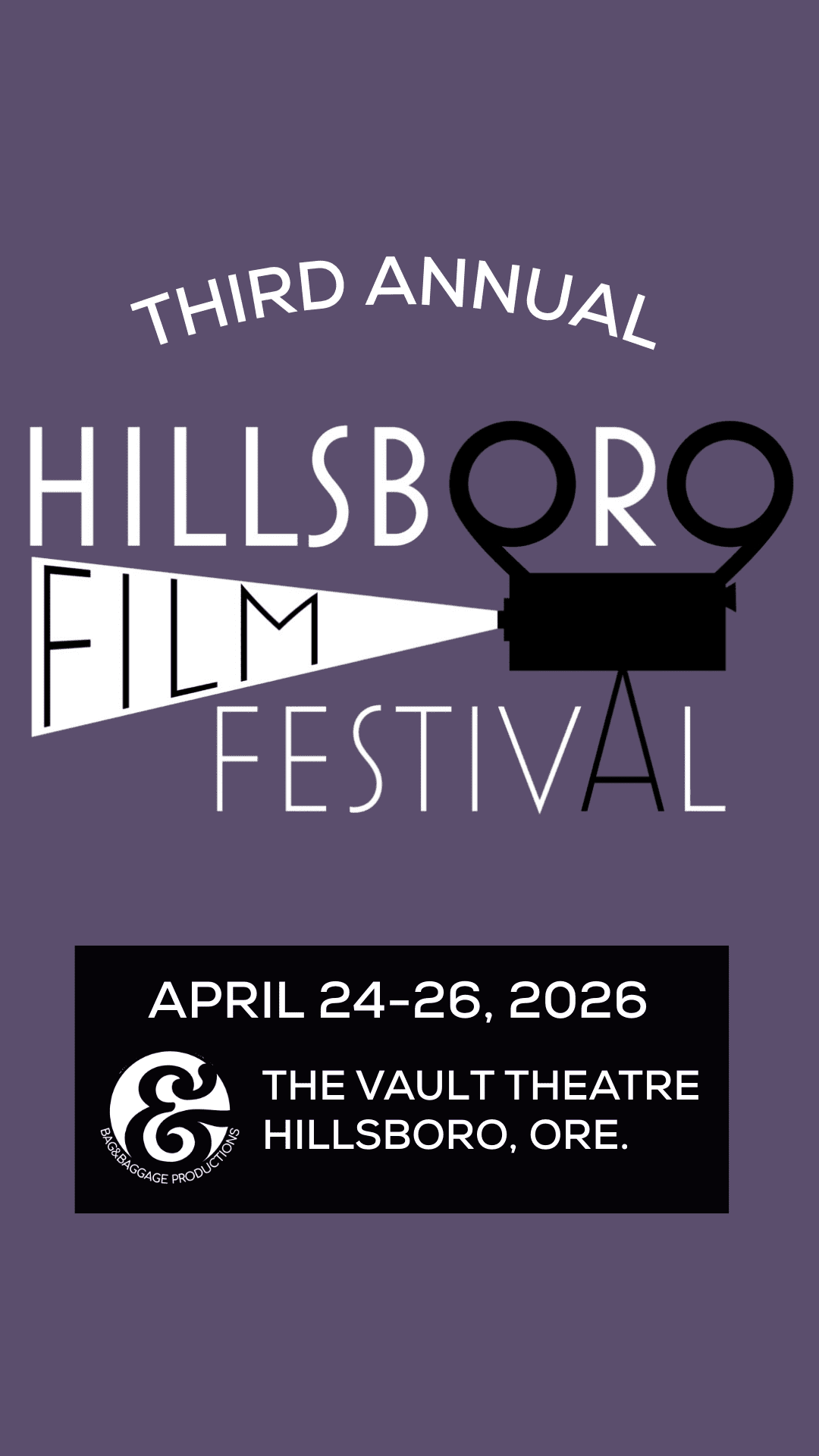 Third Annual Hillsboro Film Festival